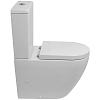 Унитаз-компакт BelBagno Sfera-Tor BB2141CP-TOR/BB2141T/BB865SC с бачком и с сиденьем микролифт, белый