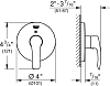 Переключатель потоков Grohe Eurosmart 19970002