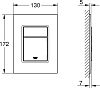 Кнопка смыва Grohe Skate Cosmopolitan S 37535000