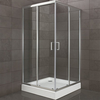 Душевой уголок BelBagno UNO-195-A-2-100-C-Cr