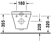 Подвесной унитаз Duravit DuraStyle 2537090000