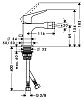 Смеситель для биде Axor Citterio 34210800 нержавеющая сталь