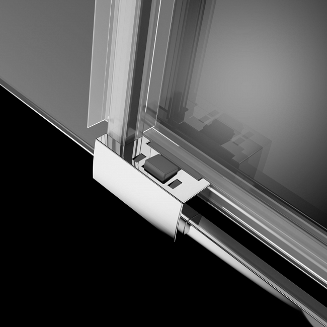Дверь для душевого уголка 100 см Radaway Idea KDD/R 100 387062-01-01R стекло прозрачное