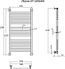Полотенцесушитель водяной Тругор ЛЦ кв 27 120*50 #