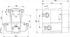 Скрытая часть для смесителя E.C.A. Thermostatic 102166204EX, белый