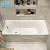 Ванна из искуственного камня Marmo Bagno Патриция MB-PA170-75 белый