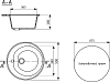 Кухонная мойка Ulgran U-101-302 песочная