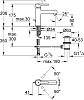 Смеситель Grohe Lineare 23443000 для раковины