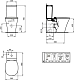Унитаз-компакт Ideal Standard Connect Air AquaBlade E013701 с микролифтом