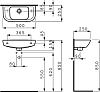 Раковина Laufen Pro 8.1695.7.000.105.1 L