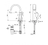 Смеситель для раковины Jado Jes H4484AA хром