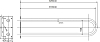 Поручень опорный U-oбpaзный Bemeta Help 301102061 хром