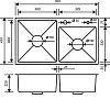 Кухонная мойка РМС MR-7843BL черный