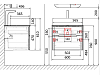 Тумба под раковину Jorno Bosko 60 Bos.01.60/P/W подвесная белая