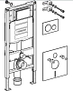 Система инсталляции Geberit Duofix 111.301.KJ.5 с панелью смыва Sigma 12 для унитаза