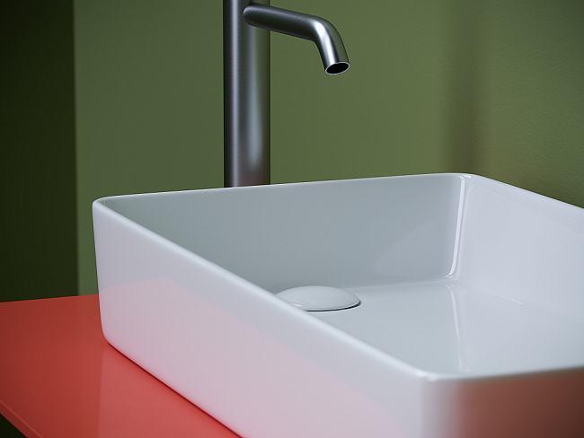 Раковина накладная Ceramica Nova Element CN5048 белый