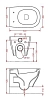 Подвесной унитаз ArtCeram Ten TEV005 01 00, белый