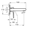 Смеситель для раковины VitrA Root Round A4272136EXP черный