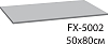 Коврик для ванной 50х80 Fixsen Link FX-5002K серый