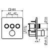 Смеситель для ванны с душем Plumberia Selection Psbox PSB2903NO черный