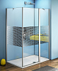 Душевой уголок Good Door Fantasy WTW+SP-F-CH 130x90