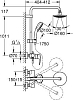 Душевая система Grohe New Tempesta Cosmopolitan 26224000