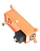 Смеситель для раковины Orange Lutz M04-722b черный