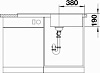 Кухонная мойка Blanco Sity XL 6 S 525056 антрацит-апельсин