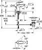 Смеситель для раковины Grohe BauEdge 23328001, хром