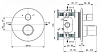 Смеситель для ванны с душем Ideal Standard Ceratherm A5814A2 золото