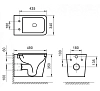 Подвесной унитаз BelBagno Ardente-R BB520CHR/BB2322SC, сиденье микролифт, безободковый, белый