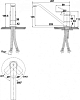 Смеситель KAISER Sonat 34033Br для кухонной мойки