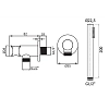 Душевой гарнитур Plumberia Selection Shower HST3018CR хром