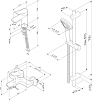 Комплект смесителей 3 в 1 Am.Pm X-Joy F42985A00, чёрный матовый