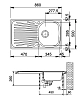 Кухонная мойка Franke Mikado 101.0259.781 серый