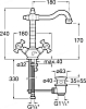 Смеситель для раковины Roca Florentina 5061388A0