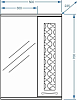 Зеркало-шкаф Stella Polar Ванда 50/С SP-00000198 с подсветкой, белое