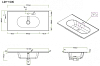 Мебельная раковина 100 см BelBagno Love LOV-1000-LVB