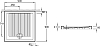 Поддон для душа 90x90 см Jacob Delafon Kyreo EN104-00 слив 90 мм, белый