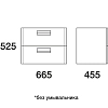 Тумба под раковину Edelform Colore 35646 белый