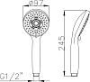 Душевая лейка Paulmark PM104