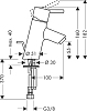 Комплект для ванной Смеситель Hansgrohe Talis S 32620000 + Смеситель Hansgrohe Talis S 32020000 + Душевой гарнитур Hansgrohe Crometta 26651400