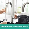 Смеситель для кухни Hansgrohe Aqittura 76801800 серый