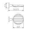 Мыльница Rav-Slezak Colorado COA0301 хром