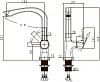 Смеситель KAISER Boss 51044/51144 для кухонной мойки