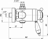 Термостат Migliore King ML.KNG-20302 Br для душа