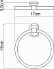 Полотенцедержатель Wasserkraft Oder K-3060