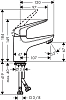 Смеситель для раковины Hansgrohe Novus 71021000, хром