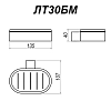 Мыльница Altasan Лотос ЛТ30БМ белый