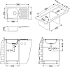 Кухонная мойка Alveus Basic 150 1037868